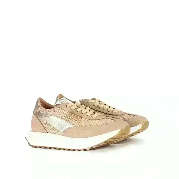 popa Shoes - Popa Wholesale Tai Habana Beige sneakers size 36/US 6